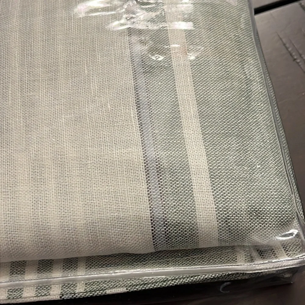 Ralph Lauren Oakview King Pillow Sham new white green